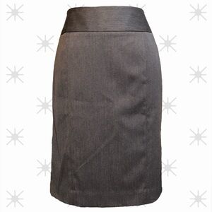 Anne Klein simple classic straight knee ish length skirt professional business